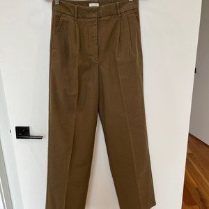 Aritzia Wilfred Free Dion Pant Size 6 Rust/Brown
